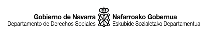Logotipo del Departamento de Derechos Sociales del Gobierno de Navarra
